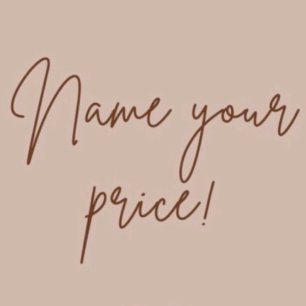 SEND REASONABLE OFFERS!!!